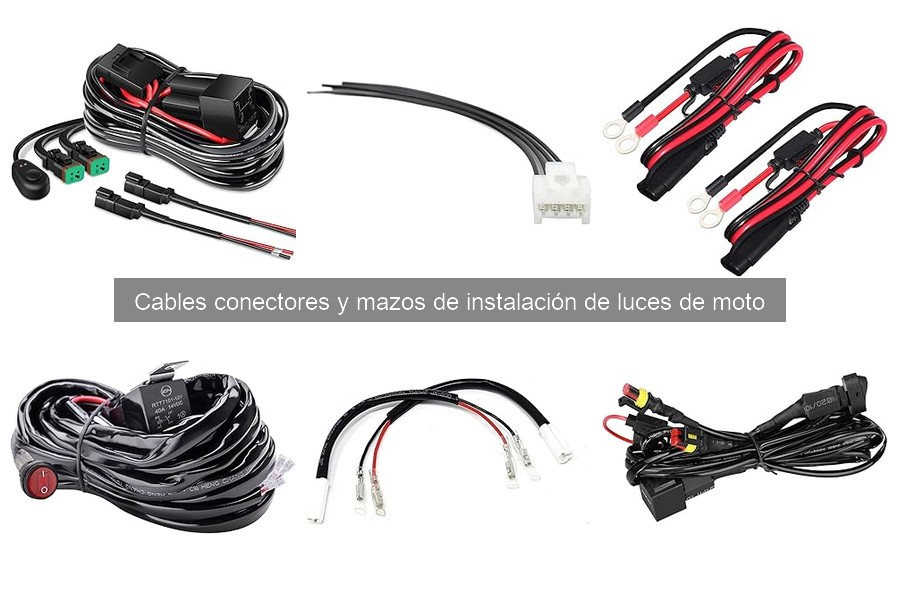 Mejores cables conectores para luces de moto: comparativa