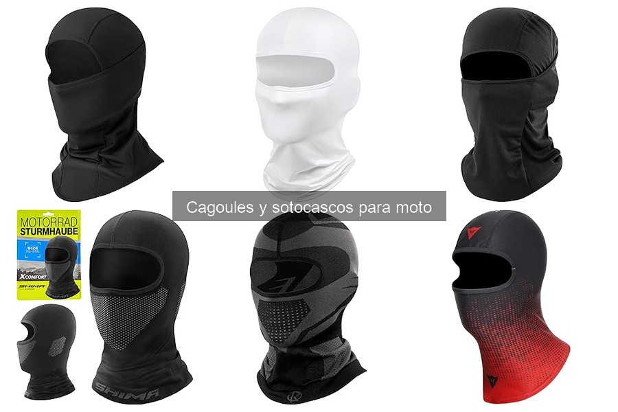 Mejores cagoules para moto en lluvia: comparativa y opciones