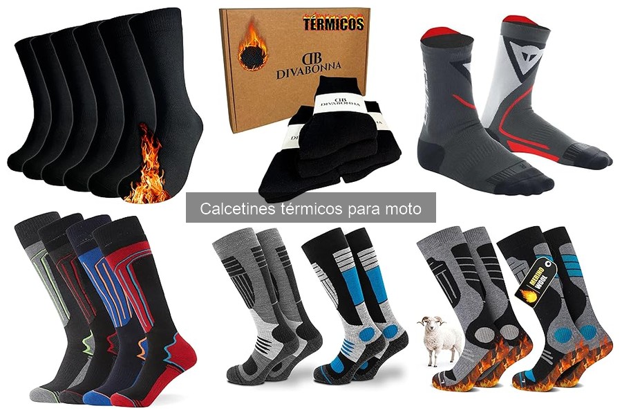 Mejores calcetines térmicos para moto: comparativa 2023