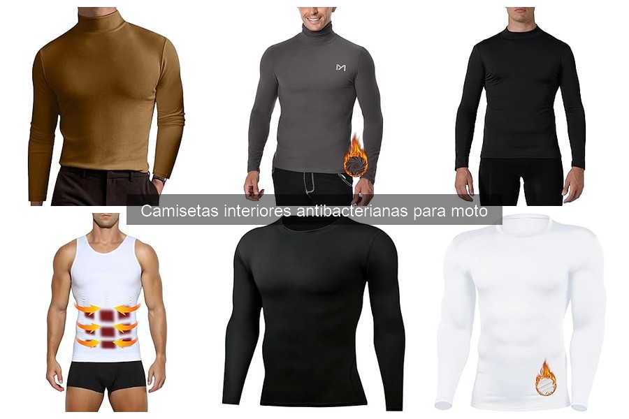 Mejores camisetas interiores antibacterianas para moto 2023