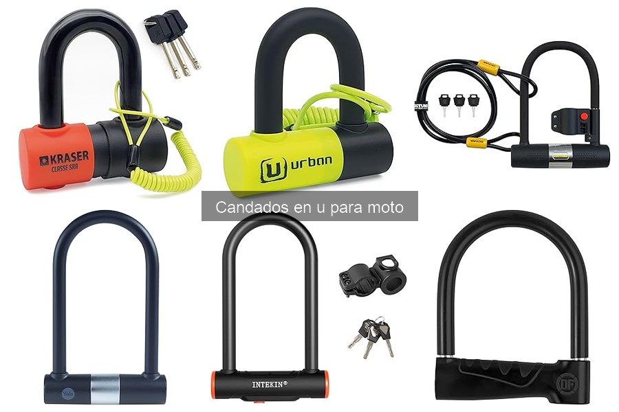 Mejores candados en U para motos de alta gama: comparativa