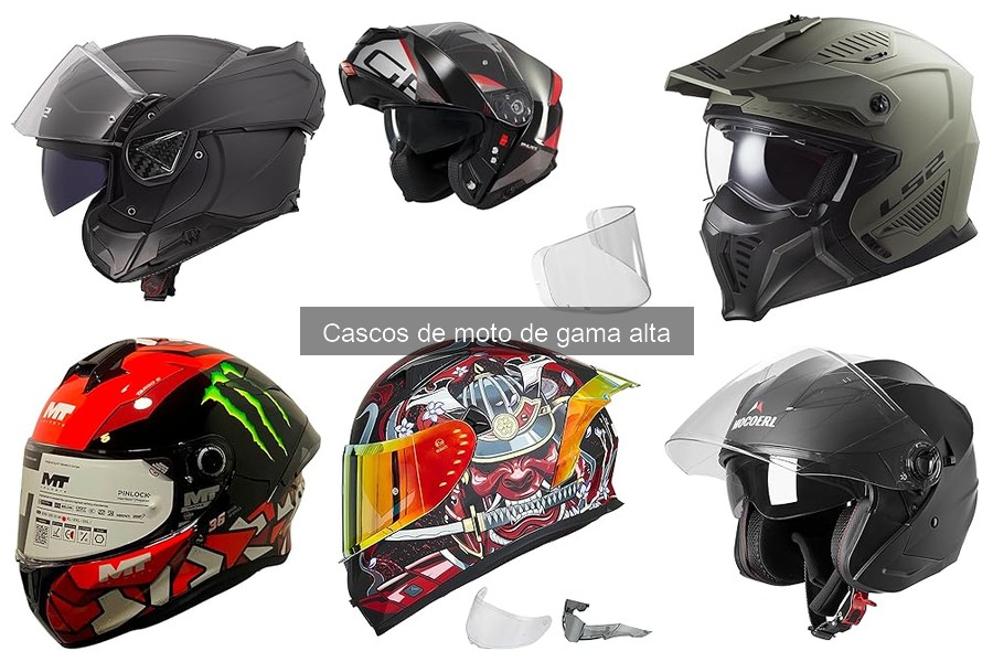 Mejores cascos de moto de gama alta para viajes largos