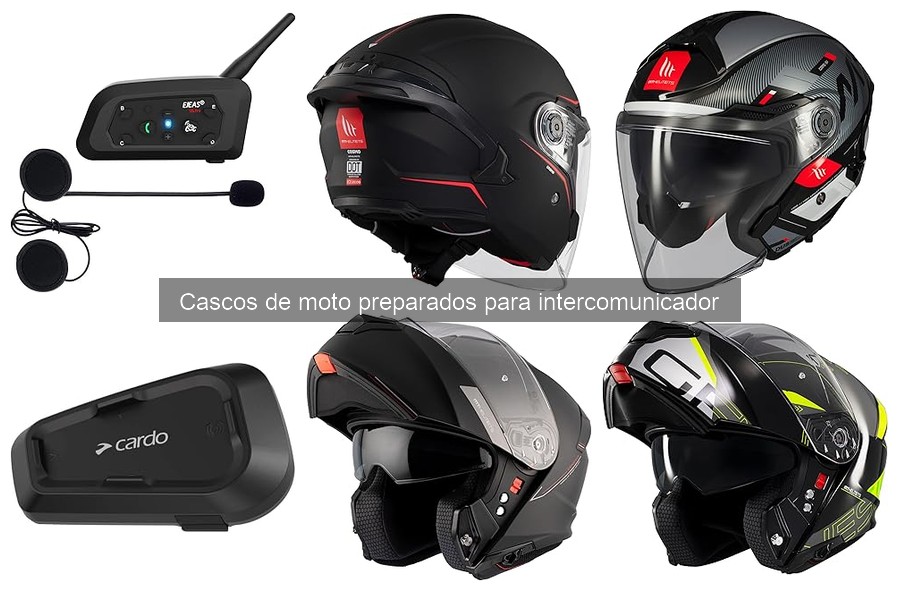 Mejores cascos de moto para intercomunicador en 2023