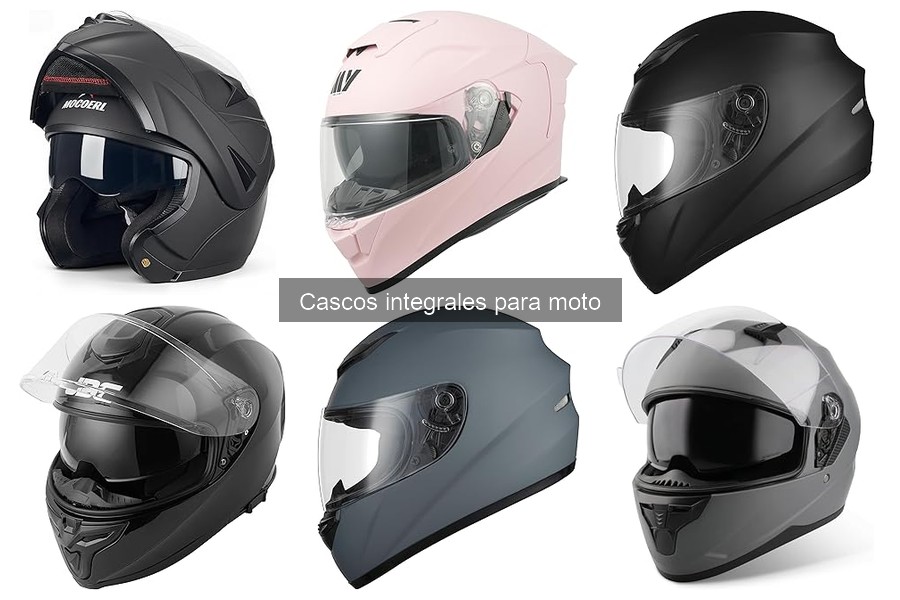 Mejores cascos integrales para principiantes en moto