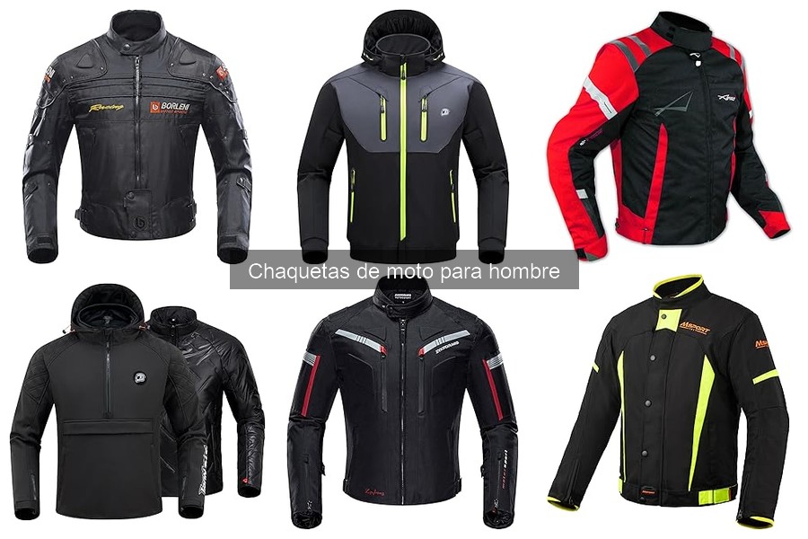 Mejores chaquetas de moto para hombre en 2023: Comparativa