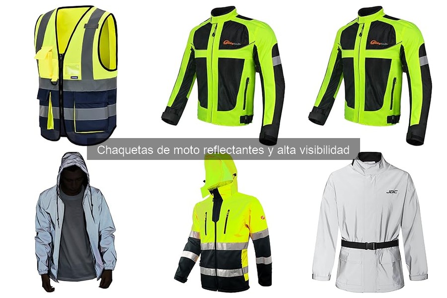 Mejores chaquetas de moto reflectantes en 2023: comparativa