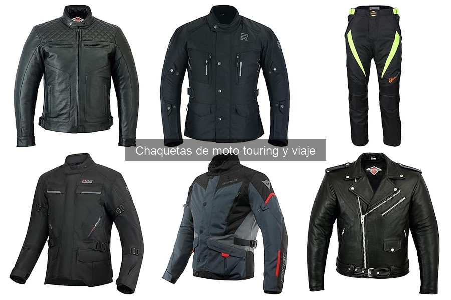 Mejores chaquetas de moto touring para clima frío
