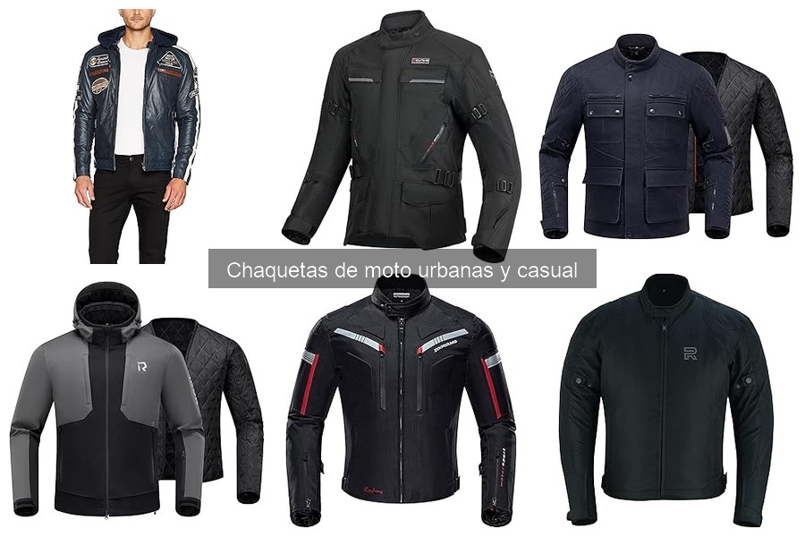 Mejores chaquetas urbanas de moto para el uso diario