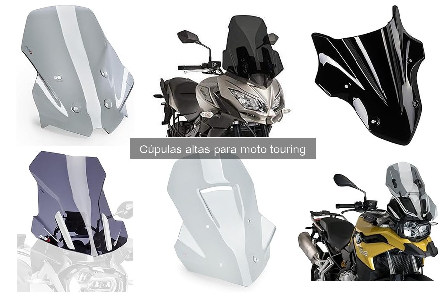 Mejores cúpulas altas para moto touring: Opiniones de usuarios