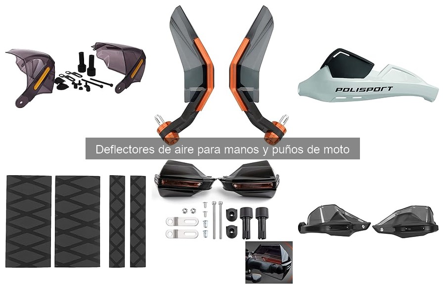Mejores deflectores de aire para motos en invierno