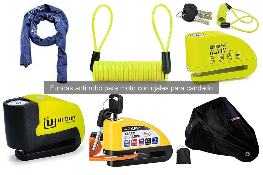Mejores fundas antirrobo para moto: Comparativa usuarios