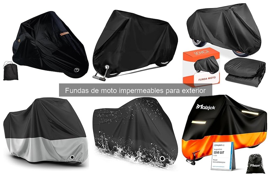 Mejores fundas de moto impermeables para exterior