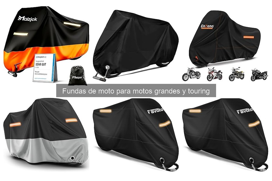 Mejores fundas de moto touring en 2023: comparativa y análisis