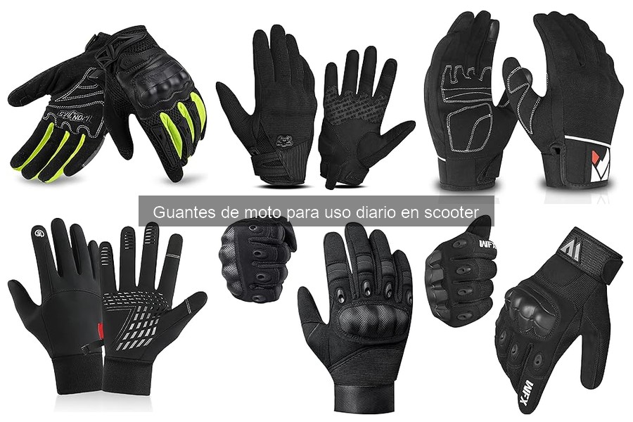 Mejores guantes de moto para el clima frío - Comparativa