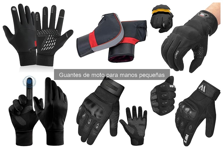 Mejores guantes de moto para manos pequeñas en 2023