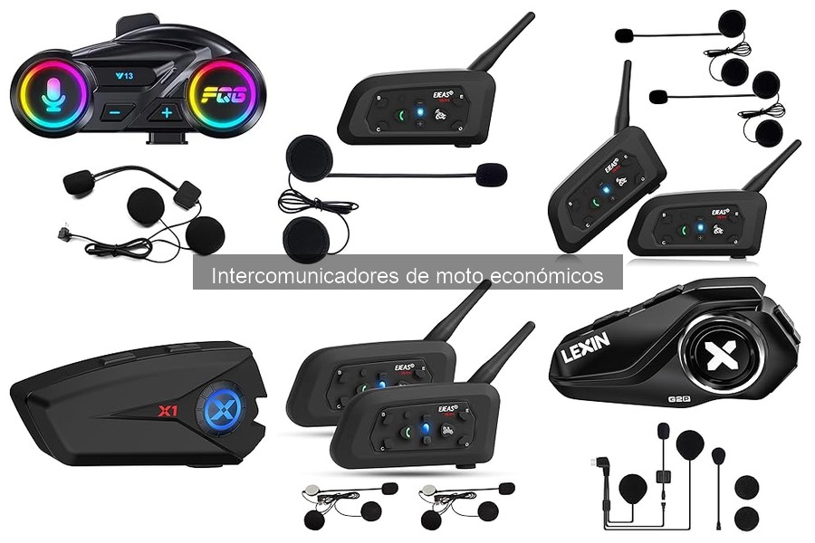 Mejores intercomunicadores de moto económicos para principiantes