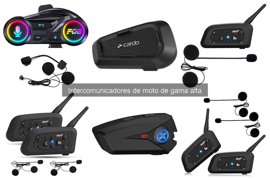 Mejores intercomunicadores de moto para parejas: comparativa