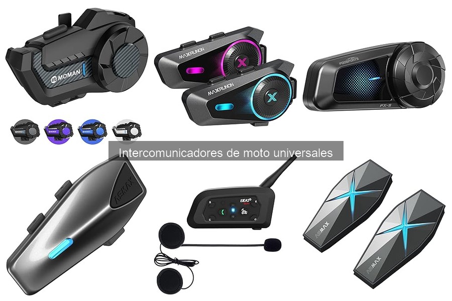 Mejores intercomunicadores de moto para parejas en viajes