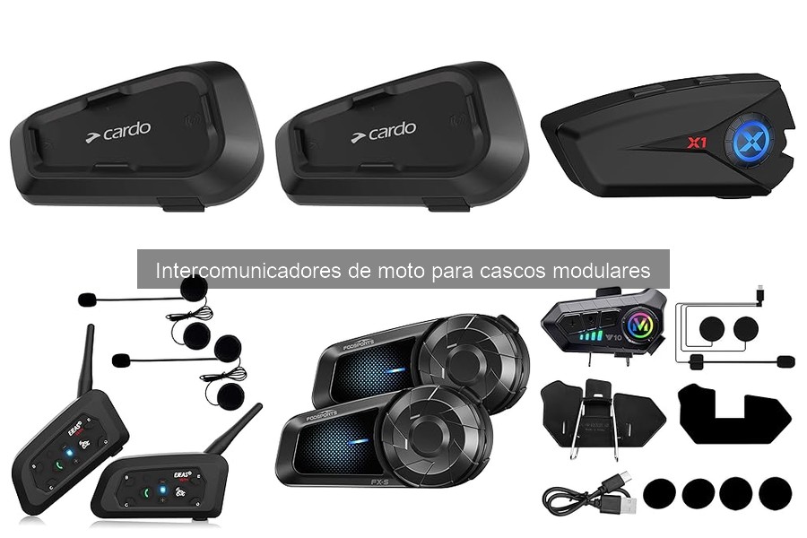 Mejores intercomunicadores de moto para viajes largos