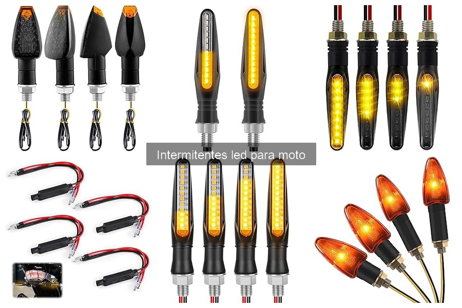 Mejores intermitentes LED para motos en 2023: Comparativa