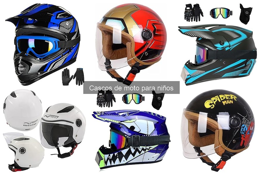 Mejores lugares para comprar cascos de moto para niños