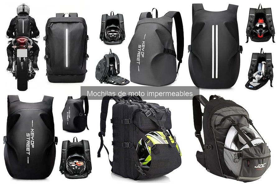 Mejores lugares para comprar mochilas de moto impermeables