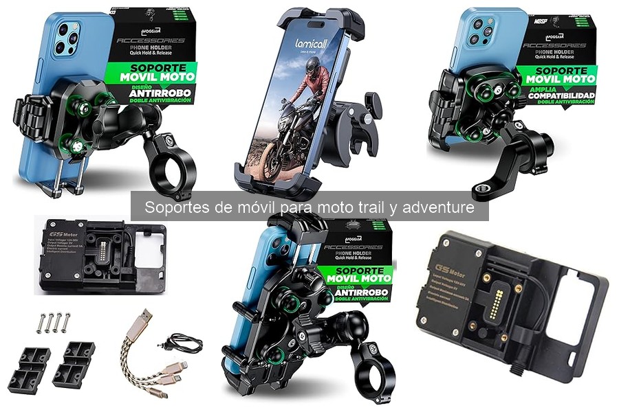 Mejores lugares para comprar soportes de móvil para moto