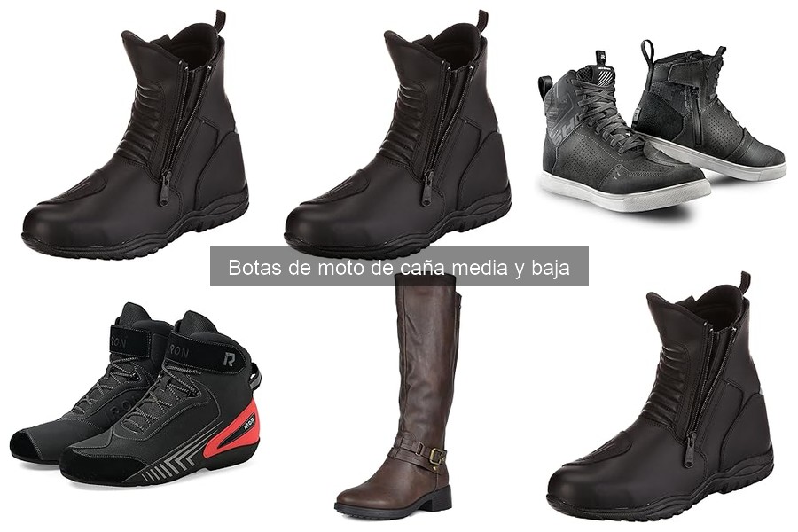 Mejores marcas de botas de moto de caña baja en 2023