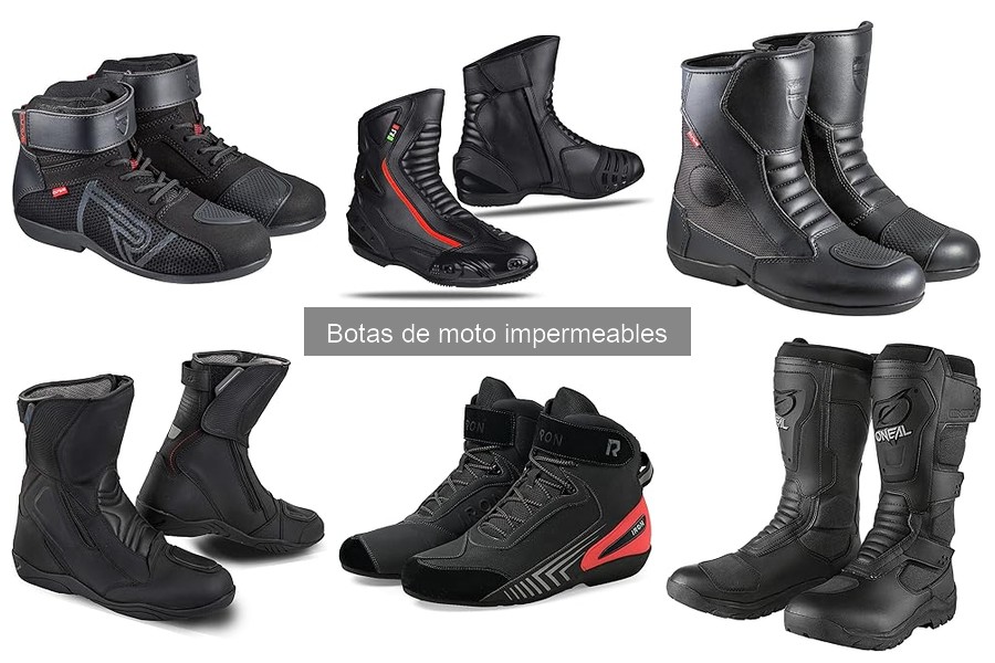 Mejores marcas de botas de moto impermeables para viaje