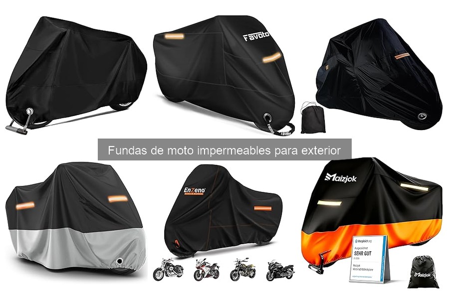 Mejores marcas de fundas de moto impermeables comparativa