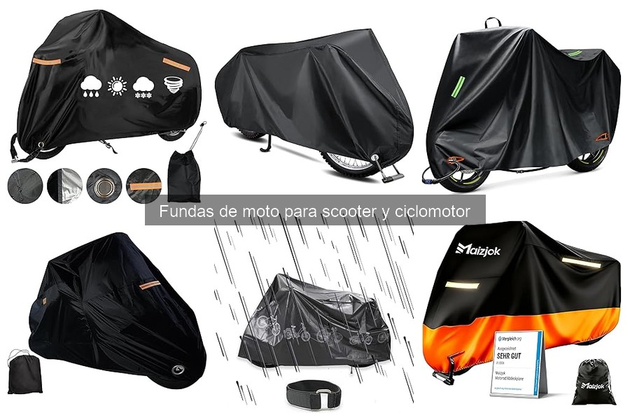 Mejores marcas de fundas para scooter: comparativa 2023