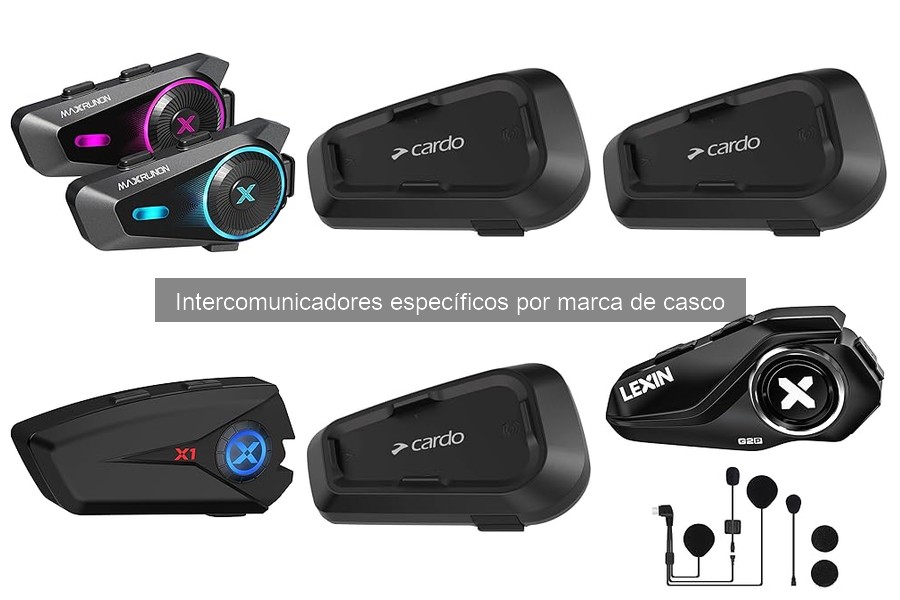 Mejores marcas de intercomunicadores de moto en 2023