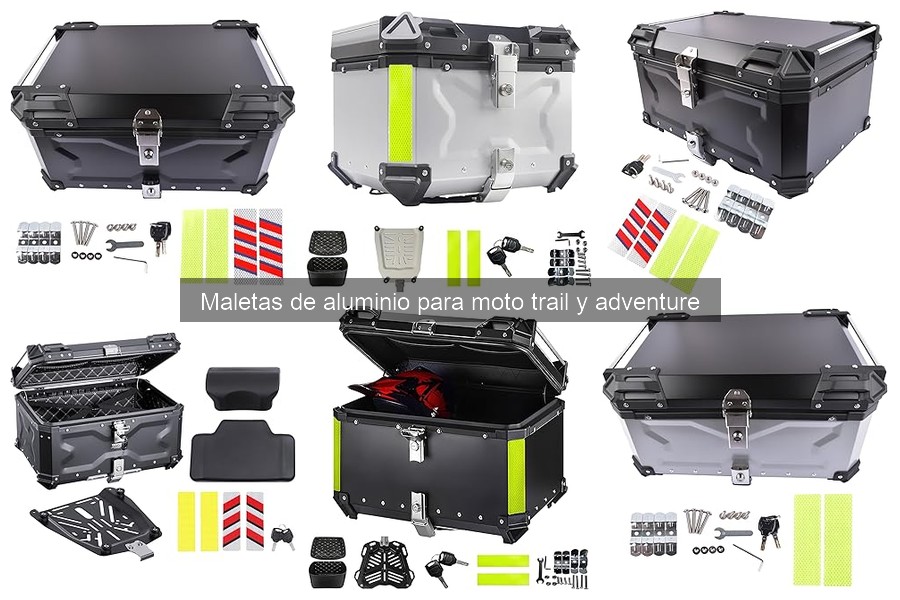 Mejores marcas de maletas de aluminio para moto trail y adventure