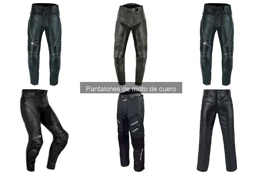 Mejores marcas de pantalones de moto de cuero en 2023