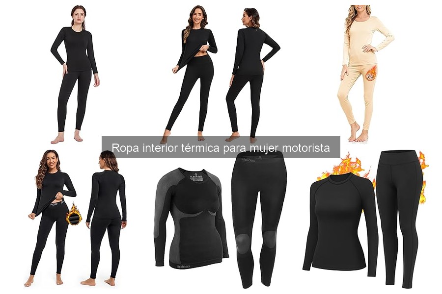 Mejores Marcas de Ropa Interior Térmica para Mujeres Motoristas