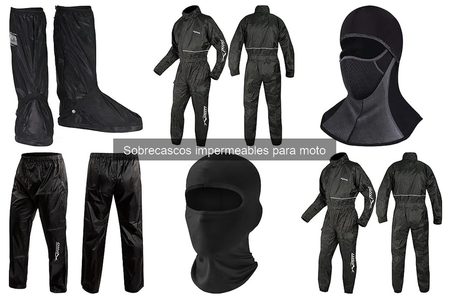 Mejores marcas de sobrecascos impermeables para moto