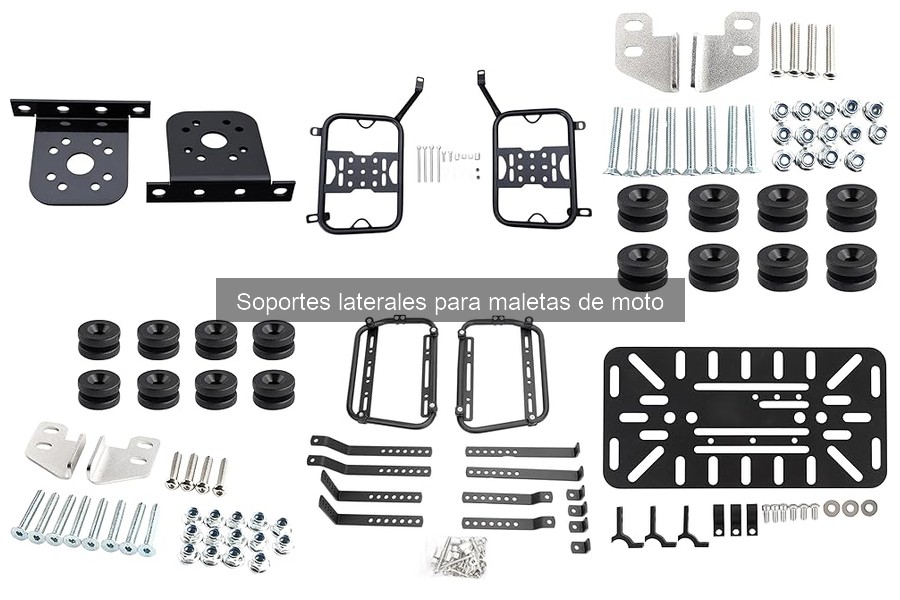 Mejores marcas de soportes laterales para maletas de moto