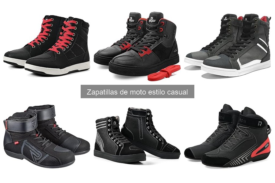 Mejores marcas de zapatillas de moto estilo casual