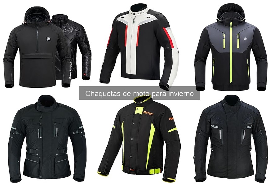 Mejores materiales para chaquetas de moto en invierno