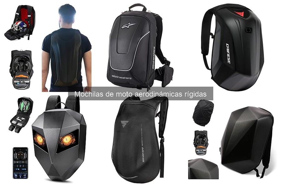 Mejores mochilas rígidas para moto en 2023: comparativa