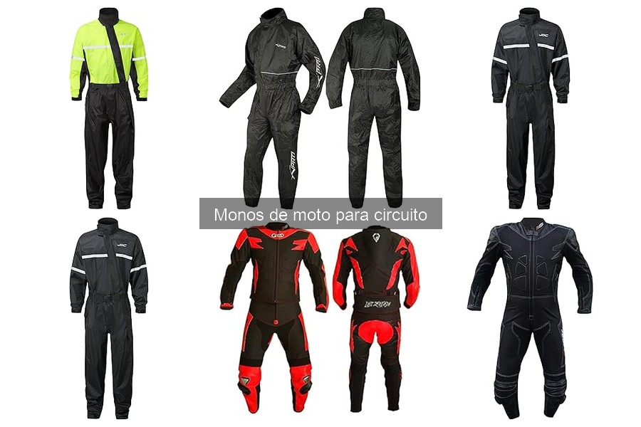 Mejores monos de moto para circuito en 2023: Comparativa