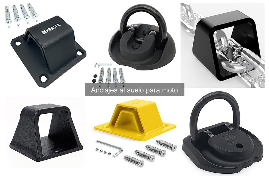 Mejores ofertas en anclajes al suelo para motos
