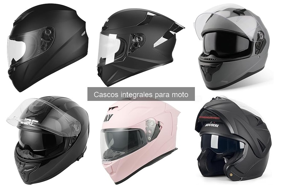 Mejores ofertas en cascos integrales para moto 2023