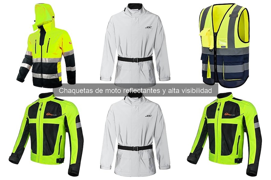 Mejores ofertas en chaquetas de moto reflectantes