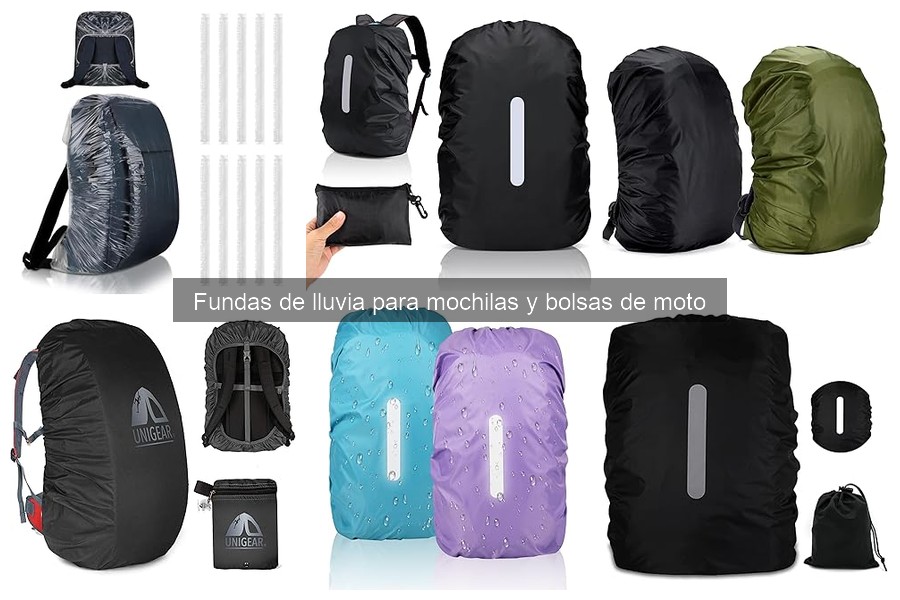 Mejores ofertas en fundas de lluvia para mochilas de moto