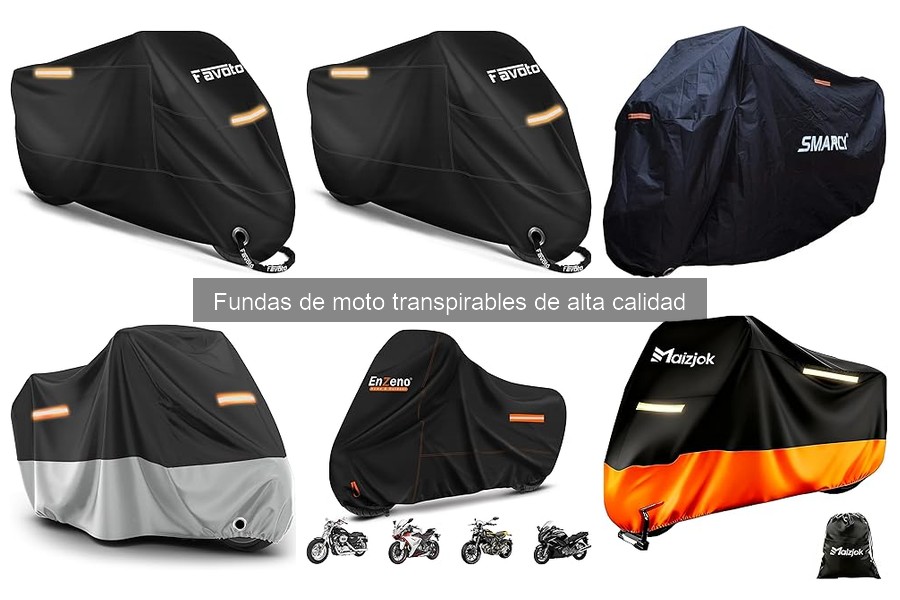 Mejores ofertas en fundas de moto transpirables 2023