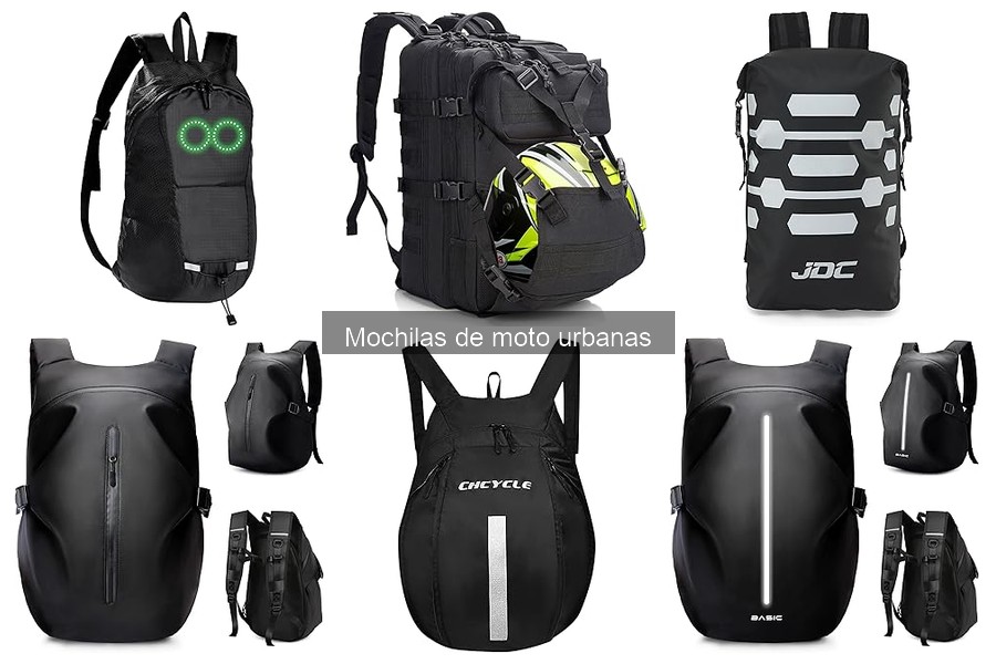 Mejores ofertas en mochilas urbanas para moto