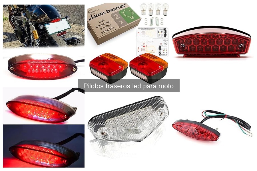 Mejores Ofertas en Pilotos Traseros LED para Moto en 2023