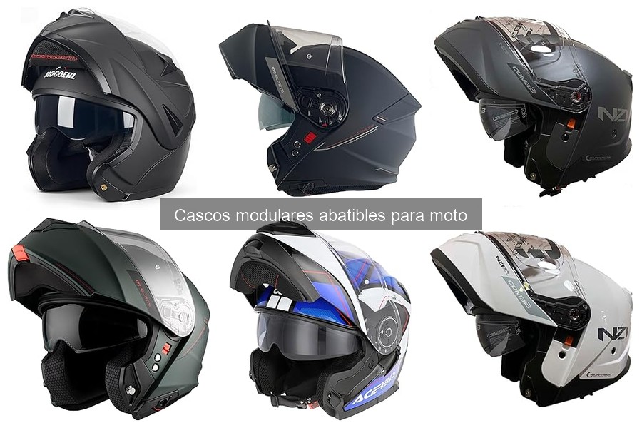 Mejores ofertas y precios de cascos modulares abatibles