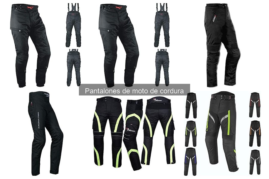 Mejores pantalones de moto de cordura: guía de compra